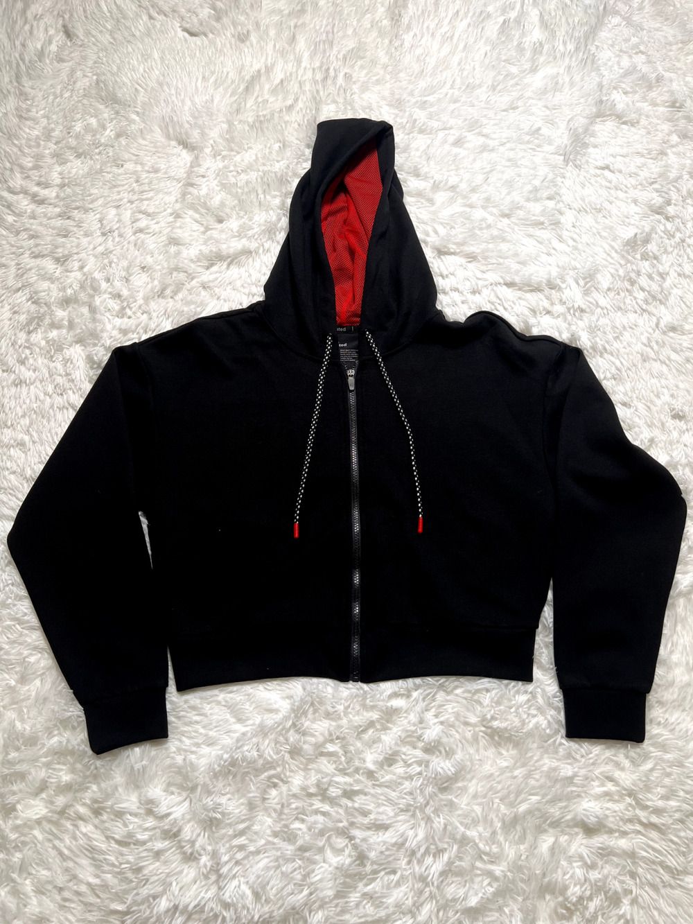 Women’s Sports Illustrated Full Zip Hoodie With Cinched Hood Size M